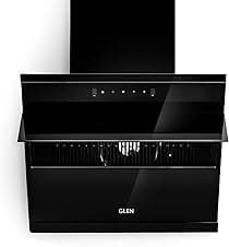 Glen 60 cm 1400 m3/hr Auto-Clean Filterless Kitchen Chimney Motion Sensor (Viola Black)