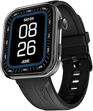 Noise ColorFit Pro 5 Max 1.96" AMOLED Display Smart Watch, BT Calling, Post Training Workout Analysis, VO2 Max, Rapid Health, 5X Faster Data Transfer - Jet Black