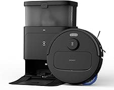 ECOVACS Deebot N30 PRO Omni 2 In 1 Robotic Vacuum Cleaner & Mop,10000 Pa Suction,3500+ Sq.Ft,Self-Emptying Omni-Station,Truedge Mopping,Zerotangle 2.0,Hot Air-Drying,Auto-Lift Mop On Carpet,320 Mins