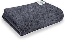 SOFTSPUN Microfiber Bath Towel 1Pc 60x120cm Grey! Ultra Absorbent Super Soft & Lightweight Quick Drying for Women Daily Use for Unisex.