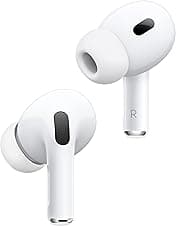 Apple AirPods Pro (2nd Generation) with MagSafe Case (USB‑C) ​​​​​​​(White)