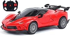 Amazon Brand - Jam & Honey Remote Control Car for Kids | High-Speed RC Car with Rechargeable Lithium Battery | Type-C Charging | LED Headlights | Red | Birthday Gift Toy | Ages 4+