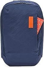 MOKOBARA The Aisle Backpack | Fits 15.6 Inch Laptop, 19 Liters Capacity, Water-Resistant Aerology Nylon, Lightweight & Durable | Ergonomic Design With Padded Straps | Good Genes (Dark Blue)